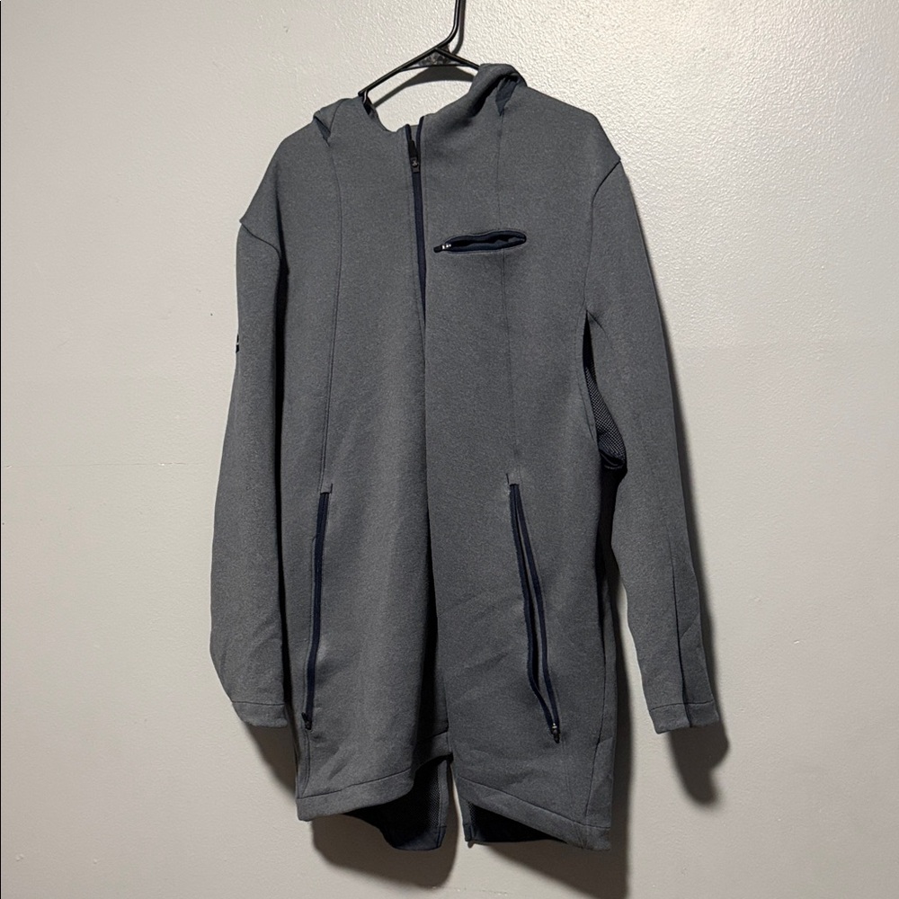 Nike KD Kevin Durant Dri-FIT Full-Zip Basketball Hoodie - Grey